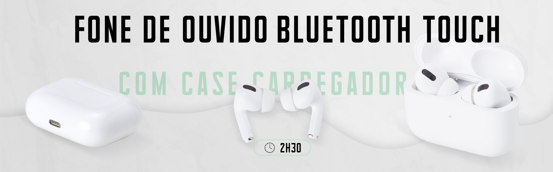 Fone de Ouvido Bluetooth