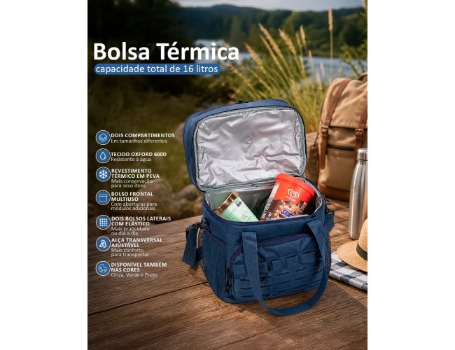 Bolsa T�rmica Dupla 16L