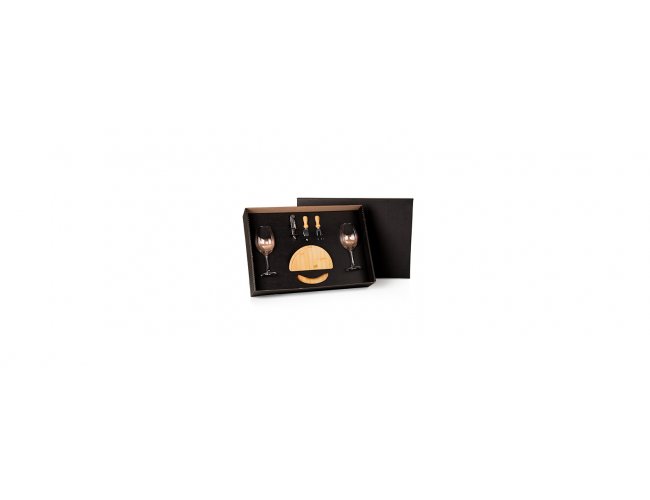 Kit Queijo E Vinho - 6 Ps