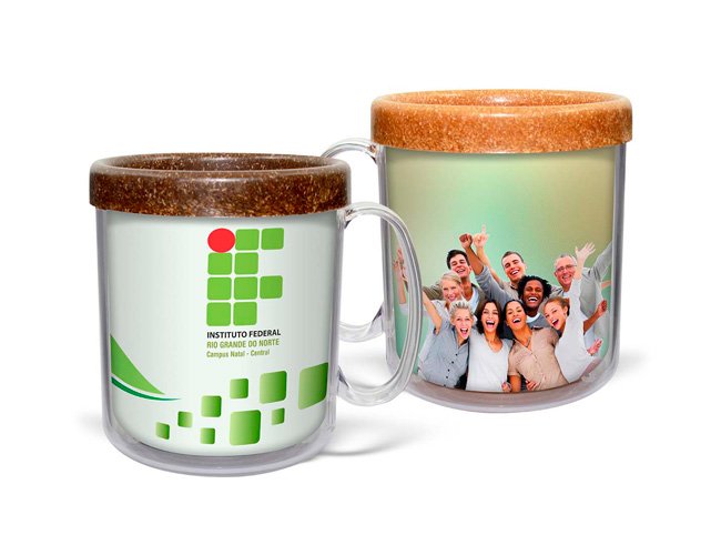 Caneca Trmica Ecolgica 300 ml com Foto