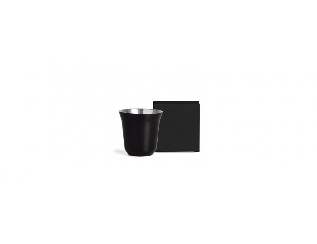 Copo Para Caf Em Ao Inox - Preto - 60Ml
