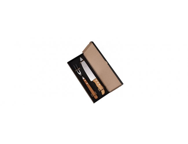 Conj. De Faca 8" E Garfo - 2 Ps