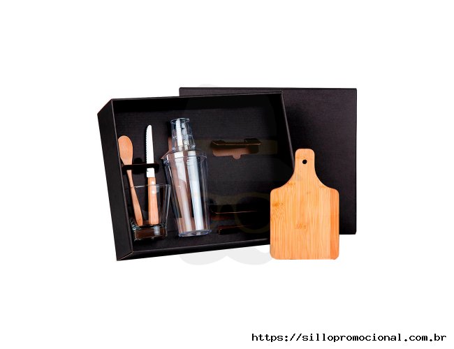 Kit Para Caipirinha Com Coqueteleira - 5 Ps