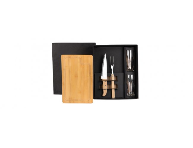 Kit Para Churrasco Com Copos - 5 Ps