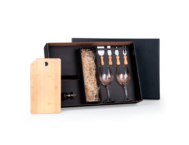 Kit Para Queijo E Vinho - 8 Ps