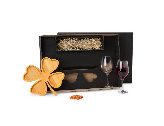Kit Petisco E Vinho - 3 Ps - No Acompanha Garrafa