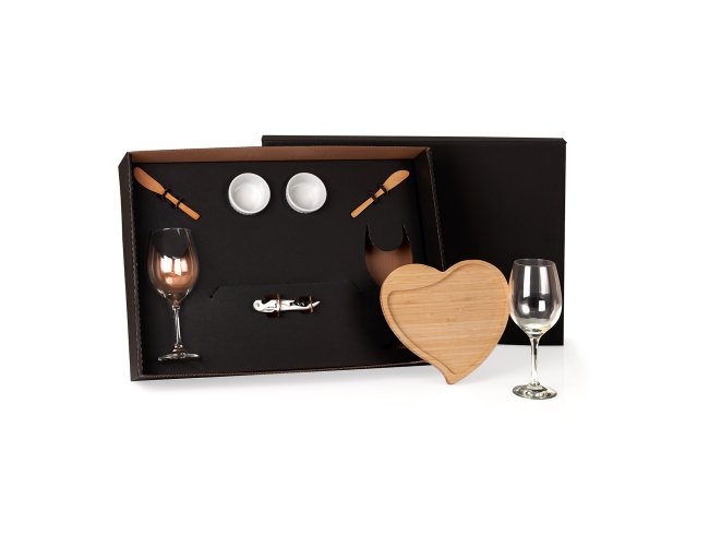 Kit Petisco E Vinho - 8 Ps