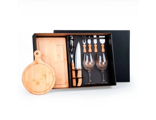 Kit Queijo, Churrasco E Vinho- 11 Ps