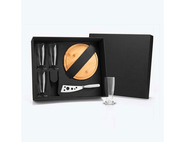 Kit Queijo E Cerveja - 6 Ps - Com Faca