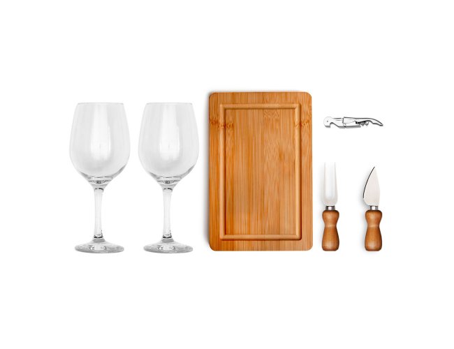 Kit Queijo E Vinho - 6 Ps