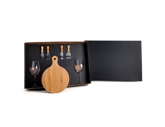 Kit Queijo E Vinho - 7 Ps