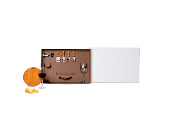 Kit Queijo E Vinho - 8 Ps