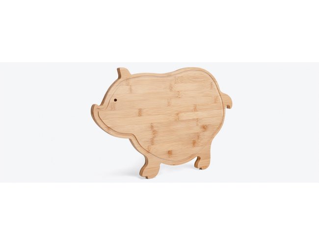 Tbua Em Bambu Com Formato De Porco
